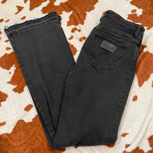 Black Wrangler Flares